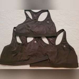 Champion Double Dry Sports Bras, size Large